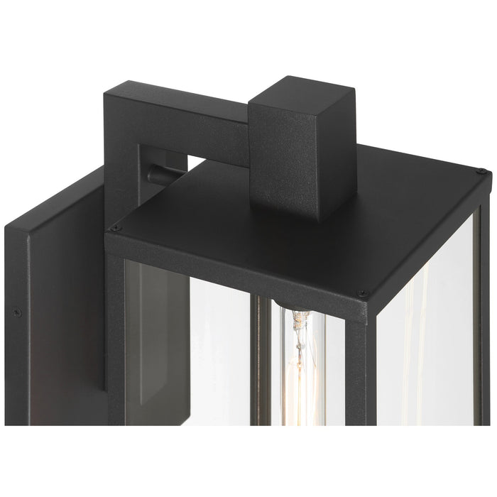 Access - 20154MG-BL/CLR - One Light Outdoor Wall Mount - Augusta - Black