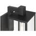 Access - 20154MG-BL/CLR - One Light Outdoor Wall Mount - Augusta - Black