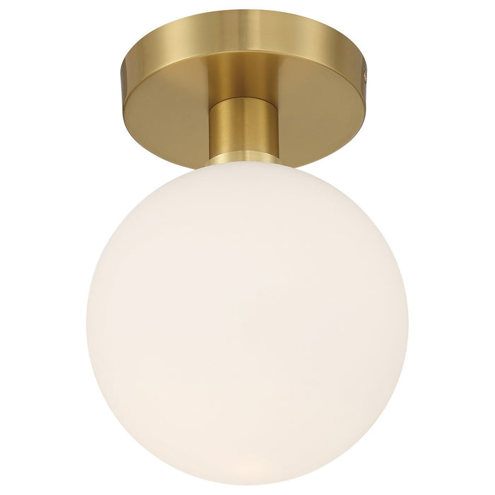 Access - 20495LEDD-AB/OPL - LED Semi Flush Mount - Michelle - Antique Brass