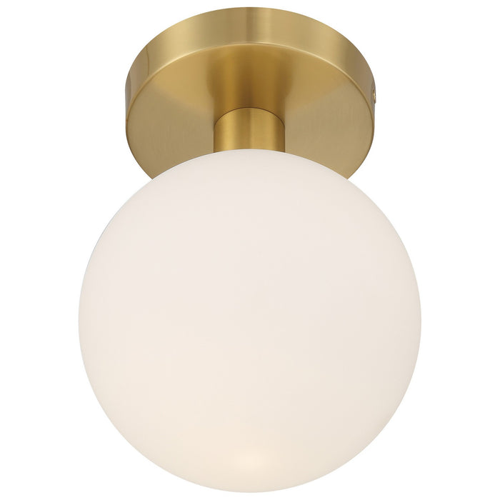 Access - 20495LEDD-AB/OPL - LED Semi Flush Mount - Michelle - Antique Brass