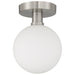 Access - 20495LEDD-BS/OPL - LED Semi Flush Mount - Michelle - Brushed Steel
