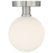 Access - 20495LEDD-BS/OPL - LED Semi Flush Mount - Michelle - Brushed Steel