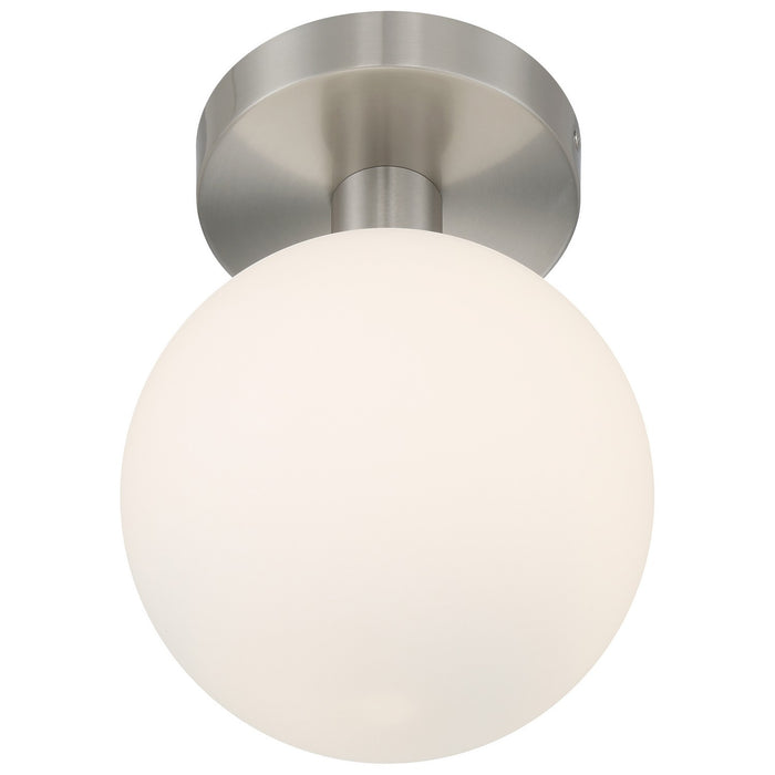 Access - 20495LEDD-BS/OPL - LED Semi Flush Mount - Michelle - Brushed Steel