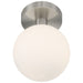 Access - 20495LEDD-BS/OPL - LED Semi Flush Mount - Michelle - Brushed Steel