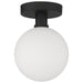 Access - 20495LEDD-MBL/OPL - LED Semi Flush Mount - Michelle - Matte Black
