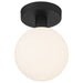 Access - 20495LEDD-MBL/OPL - LED Semi Flush Mount - Michelle - Matte Black