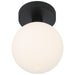 Access - 20495LEDD-MBL/OPL - LED Semi Flush Mount - Michelle - Matte Black