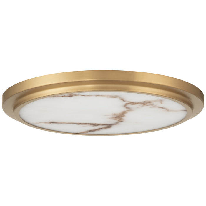 Access - 20808LEDDCS-ABB/ALB - LED Flush Mount - Elanor - Antique Brushed Brass