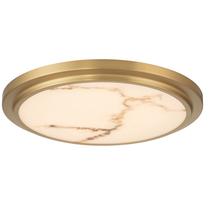 Access - 20808LEDDCS-ABB/ALB - LED Flush Mount - Elanor - Antique Brushed Brass