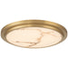 Access - 20808LEDDCS-ABB/ALB - LED Flush Mount - Elanor - Antique Brushed Brass