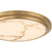 Access - 20808LEDDCS-ABB/ALB - LED Flush Mount - Elanor - Antique Brushed Brass