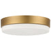 Access - 20824LEDD-ABB/OPL - LED Flush Mount - Roma Minimus - Antique Brushed Brass