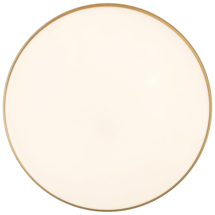 Access - 20824LEDD-ABB/OPL - LED Flush Mount - Roma Minimus - Antique Brushed Brass