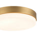 Access - 20824LEDD-ABB/OPL - LED Flush Mount - Roma Minimus - Antique Brushed Brass
