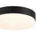 Access - 20824LEDD-MBL/OPL - LED Flush Mount - Roma Minimus - Matte Black