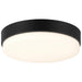 Access - 20824LEDD-MBL/OPL - LED Flush Mount - Roma Minimus - Matte Black