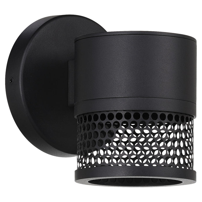 Access - 23030LEDDMG-BL/GRD - LED Outdoor Wall Mount - Ari Grid - Black
