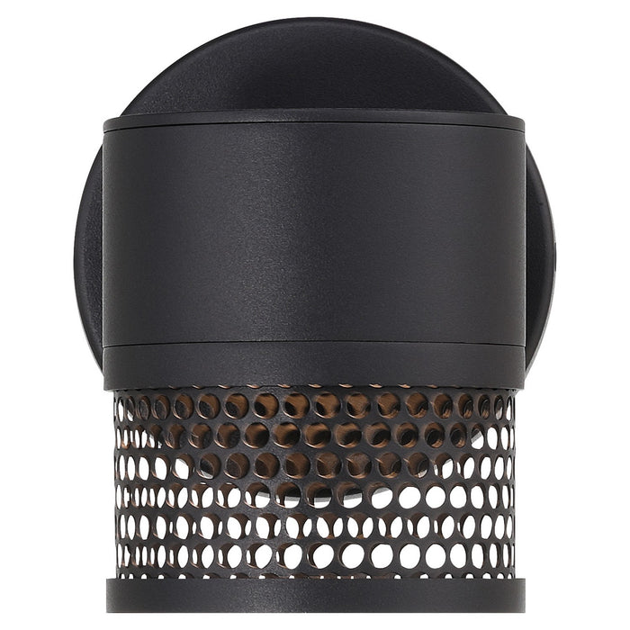 Access - 23030LEDDMG-BL/GRD - LED Outdoor Wall Mount - Ari Grid - Black