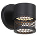 Access - 23030LEDDMG-BL/GRD - LED Outdoor Wall Mount - Ari Grid - Black