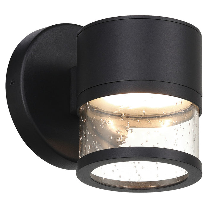 Access - 23030LEDDMG-BL/SDG - LED Outdoor Wall Mount - Ari Seedy - Black