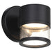 Access - 23030LEDDMG-BL/SDG - LED Outdoor Wall Mount - Ari Seedy - Black