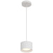 Access - 29300LEDDCS-WH/ACR - LED Pendant - Bongo - White
