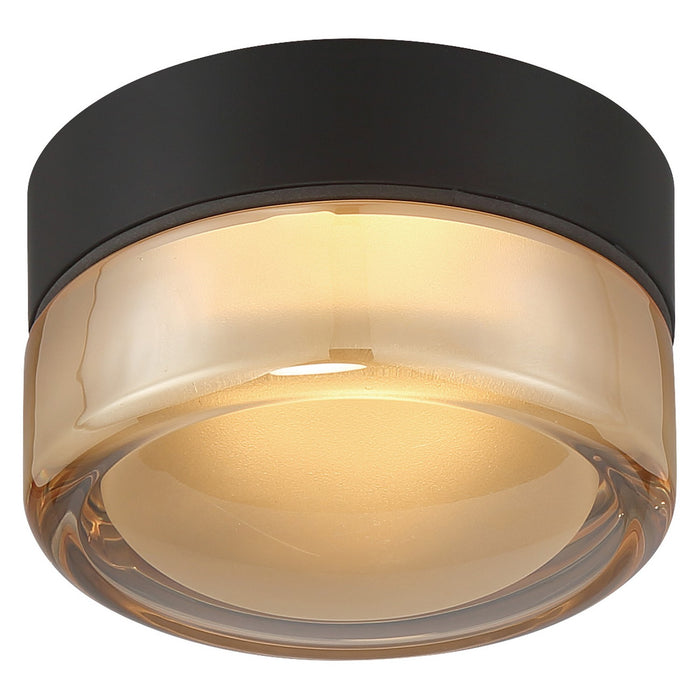 Access - 29497LEDD-MBL/AMB - LED Flush Mount - Masso - Matte Black