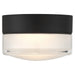 Access - 29497LEDD-MBL/CFR - LED Flush Mount - Masso - Matte Black