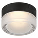 Access - 29497LEDD-MBL/CFR - LED Flush Mount - Masso - Matte Black