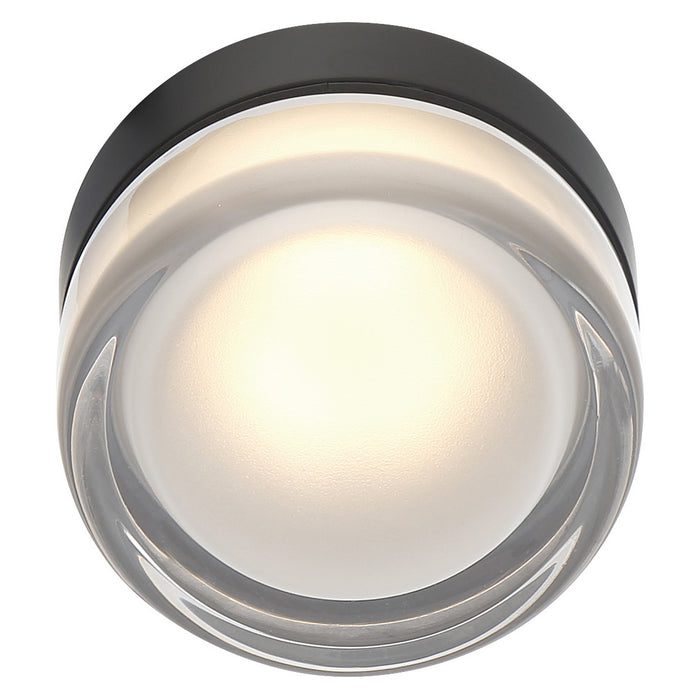 Access - 29497LEDD-MBL/CFR - LED Flush Mount - Masso - Matte Black