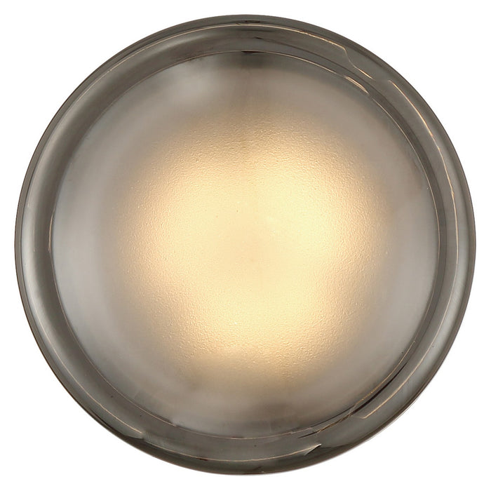 Access - 29497LEDD-MBL/SMK - LED Flush Mount - Masso - Matte Black
