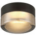 Access - 29497LEDD-MBL/SMK - LED Flush Mount - Masso - Matte Black