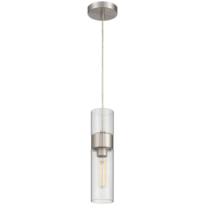 Access - 52009LEDDLP-BS/CLR - LED Pendant - Nash - Brushed Steel