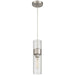 Access - 52009LEDDLP-BS/CLR - LED Pendant - Nash - Brushed Steel