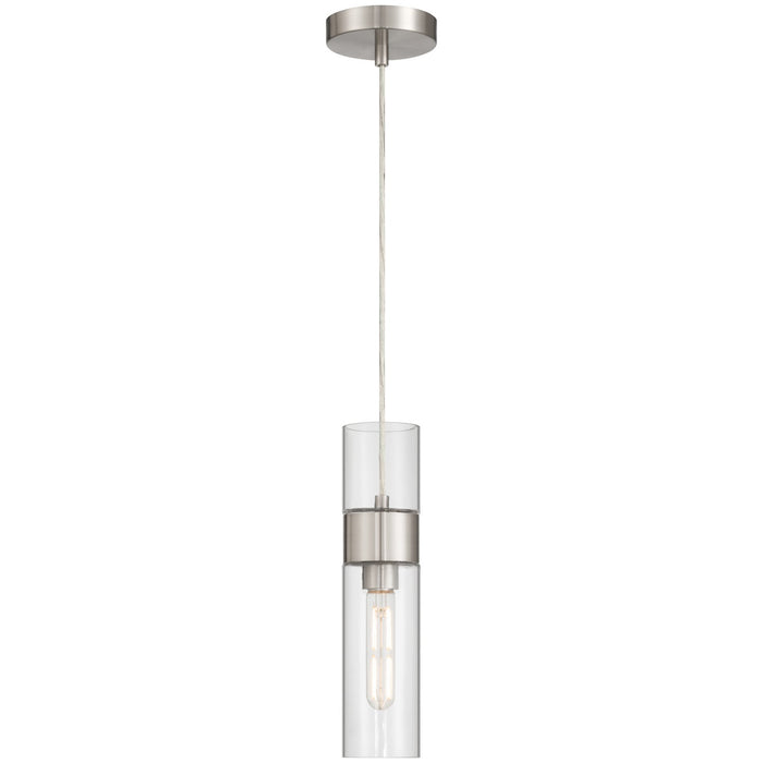 Access - 52009LEDDLP-BS/CLR - LED Pendant - Nash - Brushed Steel