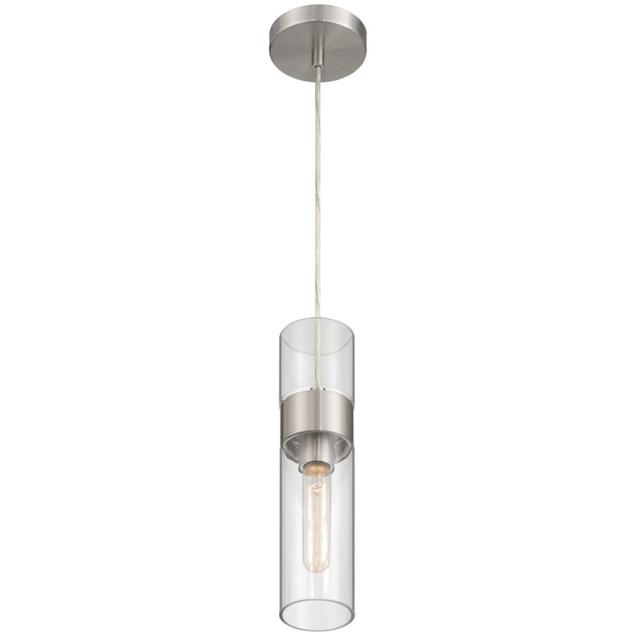 Access - 52009LEDDLP-BS/CLR - LED Pendant - Nash - Brushed Steel