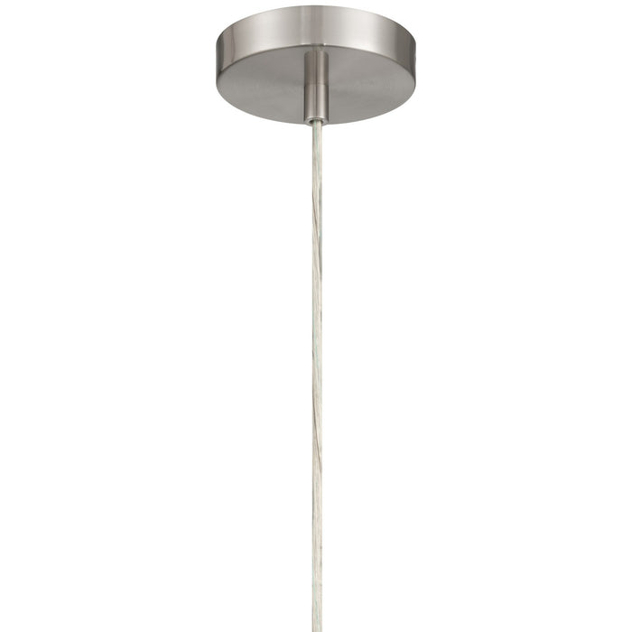 Access - 52009LEDDLP-BS/CLR - LED Pendant - Nash - Brushed Steel