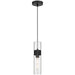 Access - 52009LEDDLP-MBL/CLR - LED Pendant - Nash - Matte Black