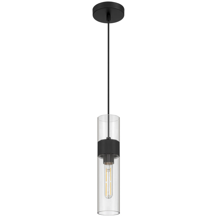 Access - 52009LEDDLP-MBL/CLR - LED Pendant - Nash - Matte Black