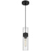 Access - 52009LEDDLP-MBL/CLR - LED Pendant - Nash - Matte Black