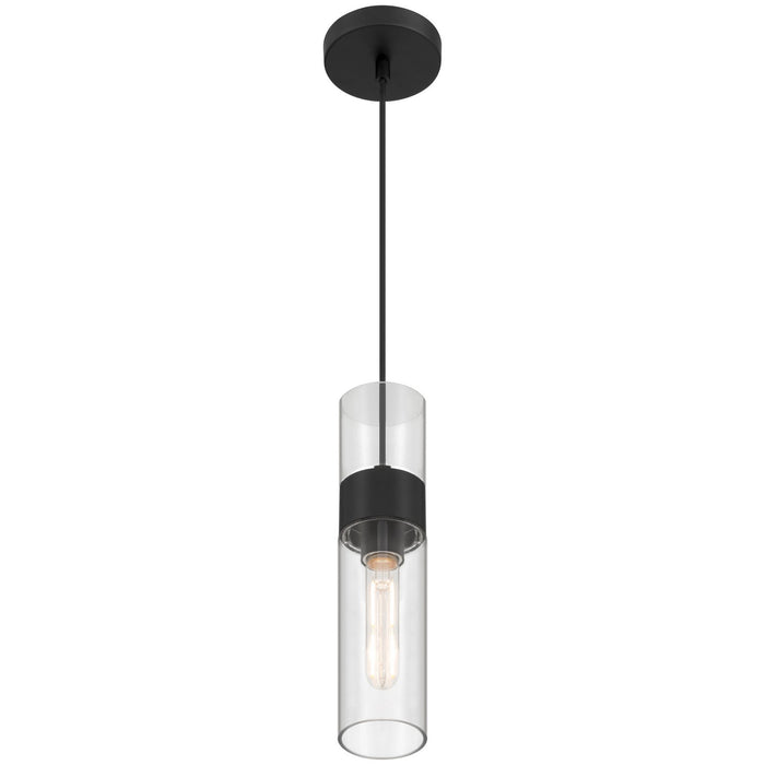 Access - 52009LEDDLP-MBL/CLR - LED Pendant - Nash - Matte Black