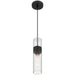 Access - 52009LEDDLP-MBL/CLR - LED Pendant - Nash - Matte Black