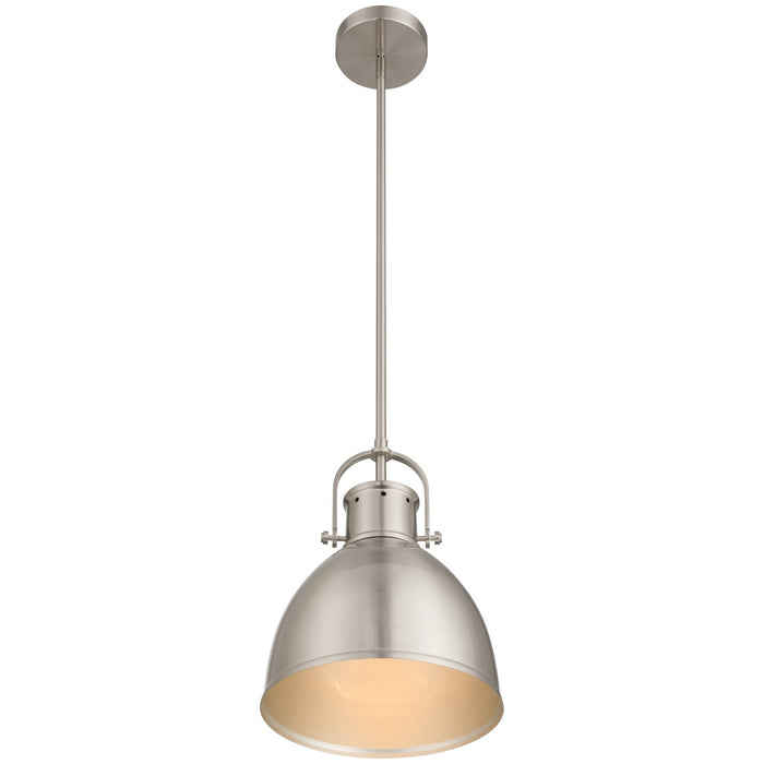 Access - 52010-BS - One Light Pendant - London - Brushed Steel