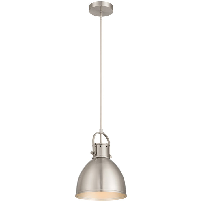 Access - 52010-BS - One Light Pendant - London - Brushed Steel