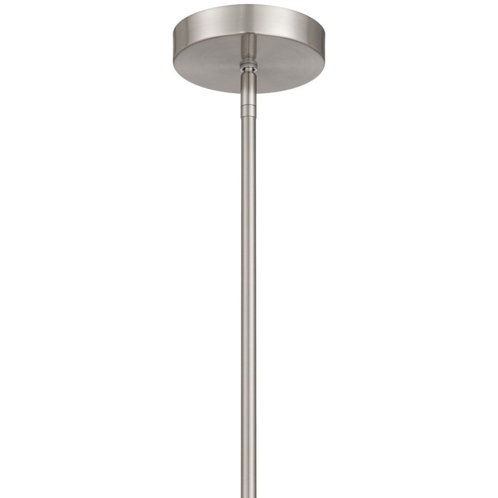 Access - 52010-BS - One Light Pendant - London - Brushed Steel