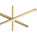 Access - 52065LEDD-BG/ACR - LED Pendant - Vega - Brushed Gold