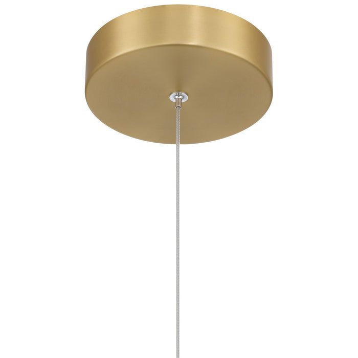 Access - 52065LEDD-BG/ACR - LED Pendant - Vega - Brushed Gold