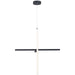 Access - 52065LEDD-BL/ACR - LED Pendant - Vega - Black