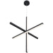 Access - 52065LEDD-BL/ACR - LED Pendant - Vega - Black