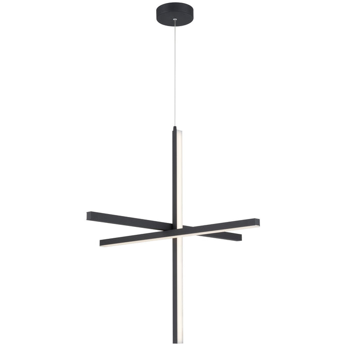Access - 52065LEDD-BL/ACR - LED Pendant - Vega - Black
